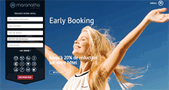 Desktop Screenshot of maranathahotels.com